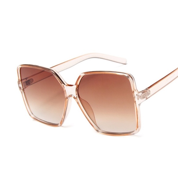 Luxe square oversized gradient sunglasses Sunglasses - Picture 6 of 6